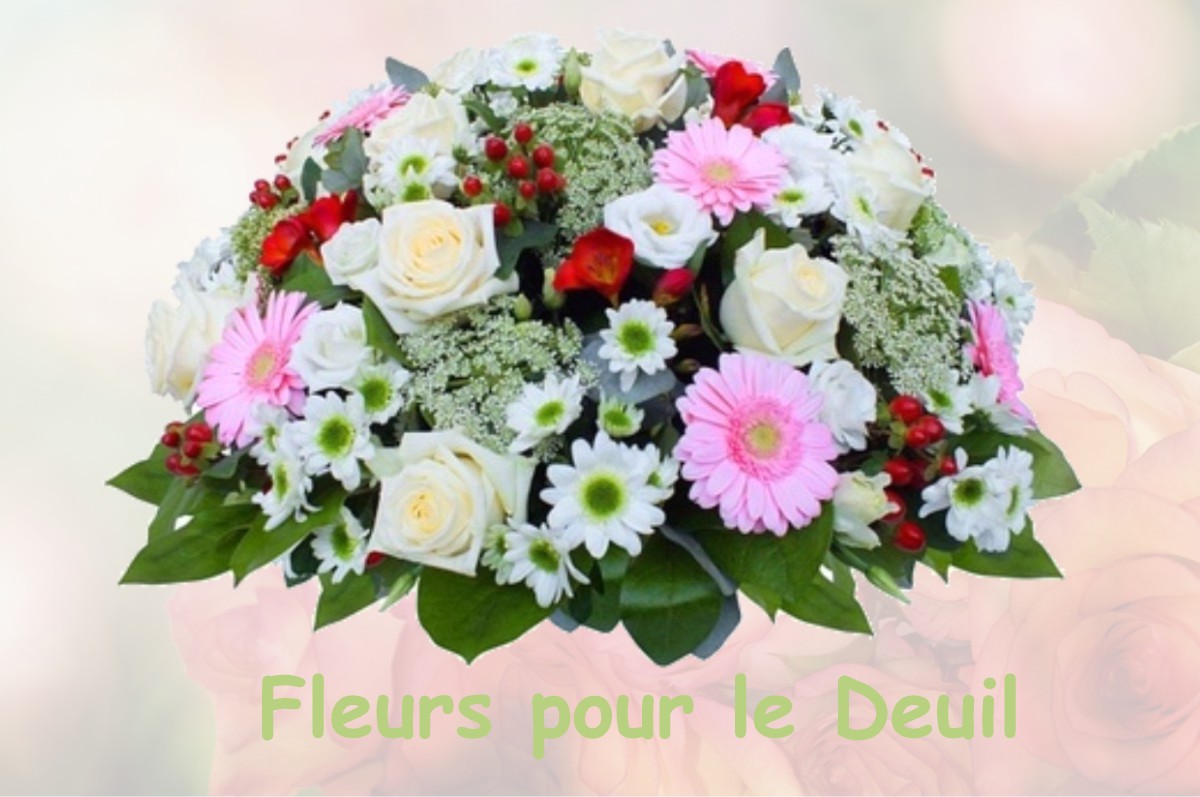 fleurs deuil ROQUEBILLIERE